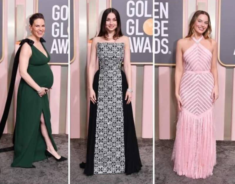 Ana de Armas, Margot Robbie, Heidi Klum, Rihanna... Los mejores looks de los Globos de Oro 2023