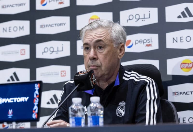 Ancelotti: "Me sorprendió un poco el partido contra el Villarreal"