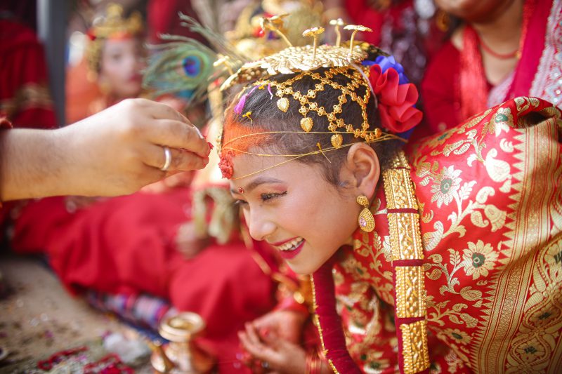 Ceremonia Gufa en Bhaktapur