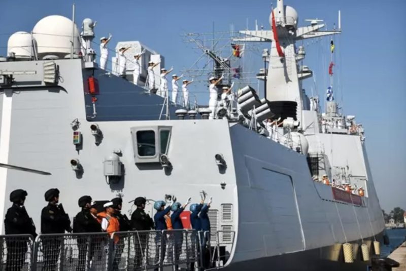 China despliega nueve buques de guerra en el mar de China Meridional de cara a las maniobras con Rusia