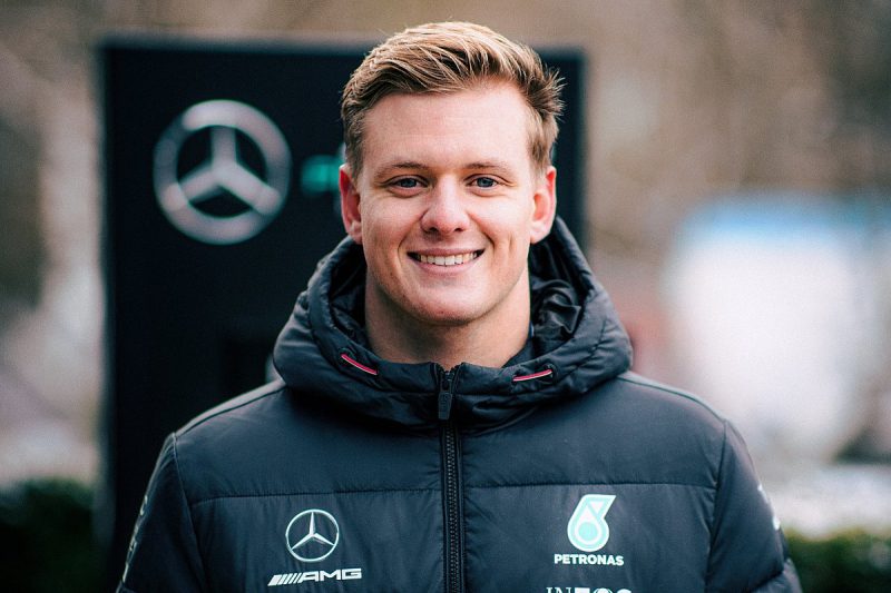 El alemán Mick Schumacher, piloto reserva de Mercedes en 2023