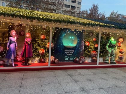 El Corte Inglés abre una 'pop-up' de Disney para estaNavidad en su centro de Serrano en Madrid