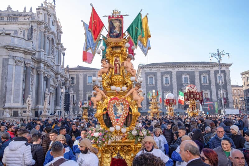 Fiesta de Santa Águeda en Catania