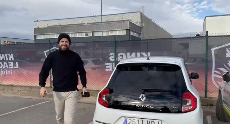 Gerard Piqué llega a la Kings League con un Twingo