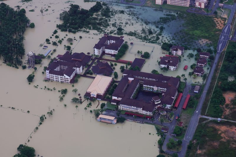 Inundaciones en Malasia