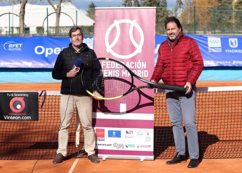 La Federación de Tenis de Madrid estrenará en 2023 su propio programa de televisión