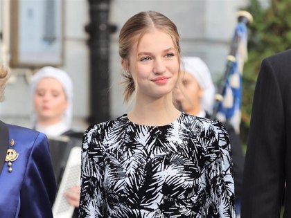 La Princesa de Asturias se reunirá este jueves con jóvenes voluntarios de Cruz Roja