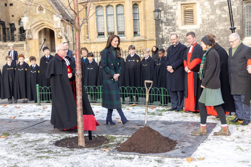 La princesa Kate en Queen's Green Canopy Project en Londres