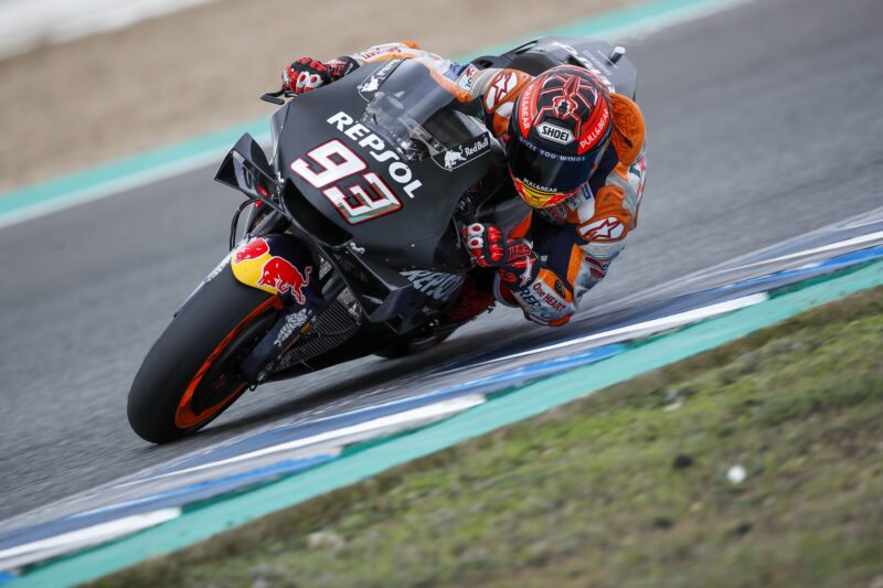 Marc Márquez: "Lo importante del test es ver cómo ha trabajado Honda"