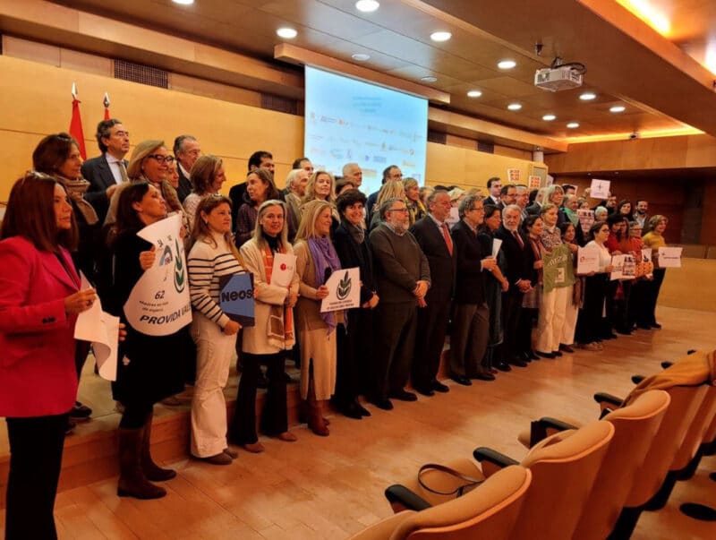 Más de un centenar de asociaciones llaman a la sociedad a frenar la ley del aborto y otras "malas leyes" del Gobierno