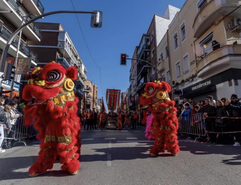 Miles de personas asistieron a actividades del Año Nuevo Chino, con 40 iniciativas que colgaron el cartel de 'completo'