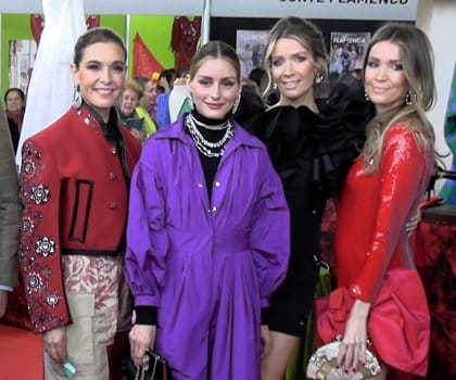 Olivia Palermo, espectacular con abrigo 'made in Spain'