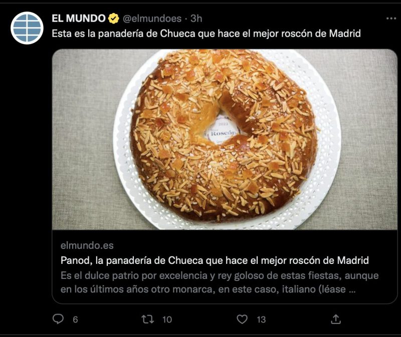 Panod, la panadería de Chueca que hace el mejor roscón de Madrid