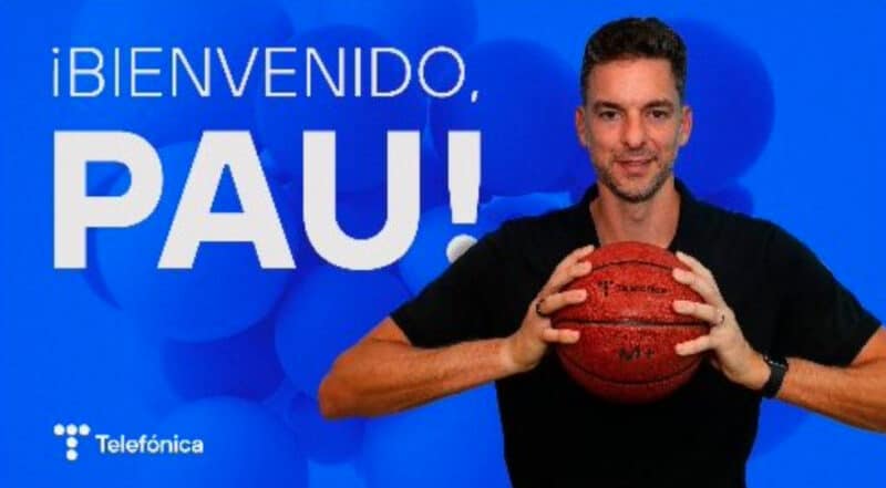 Pau Gasol, nuevo embajador de Telefónica hasta 2025