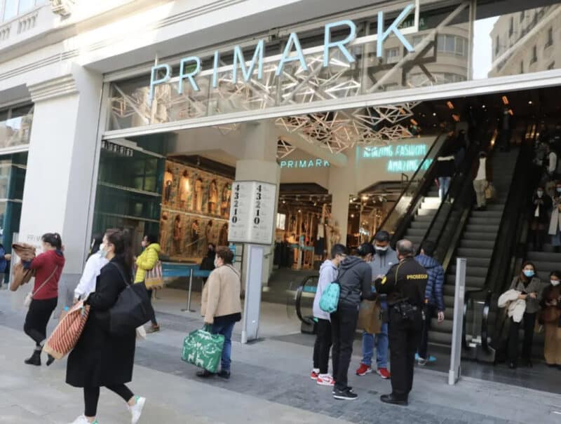 Primark incrementa un 18% sus ventas en una campaña navideña "muy fuerte"