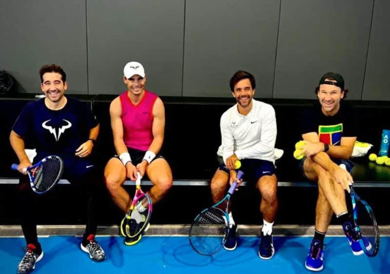 Rafa Nadal anuncia la incorporación a su equipo técnico del argentino Gustavo Marcaccio