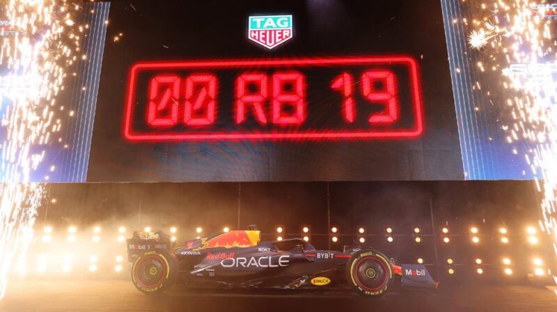 Red Bull presenta su nuevo RB19 para 2023 en Nueva York