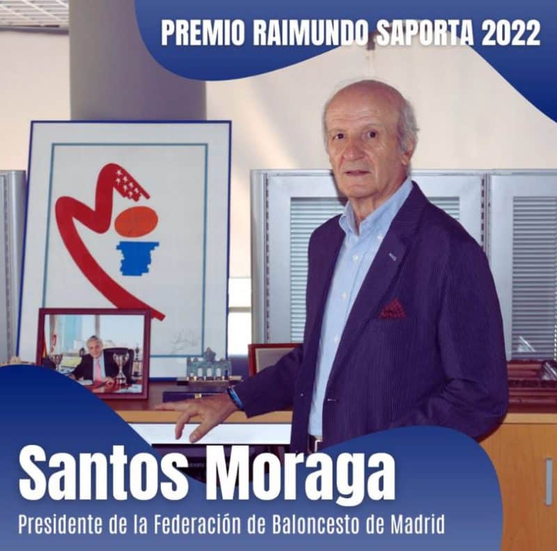 Santos Moraga, premio Raimundo Saporta 2022