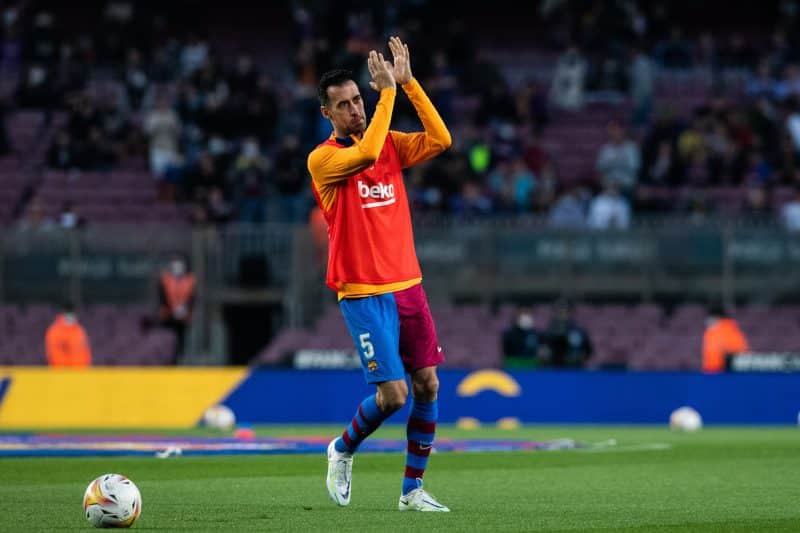 Sergio Busquets es baja por un esguince en el tobillo izquierdo