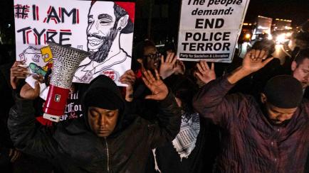 Tercer día consecutivo de protestas por la muerte de Tyre Nichols