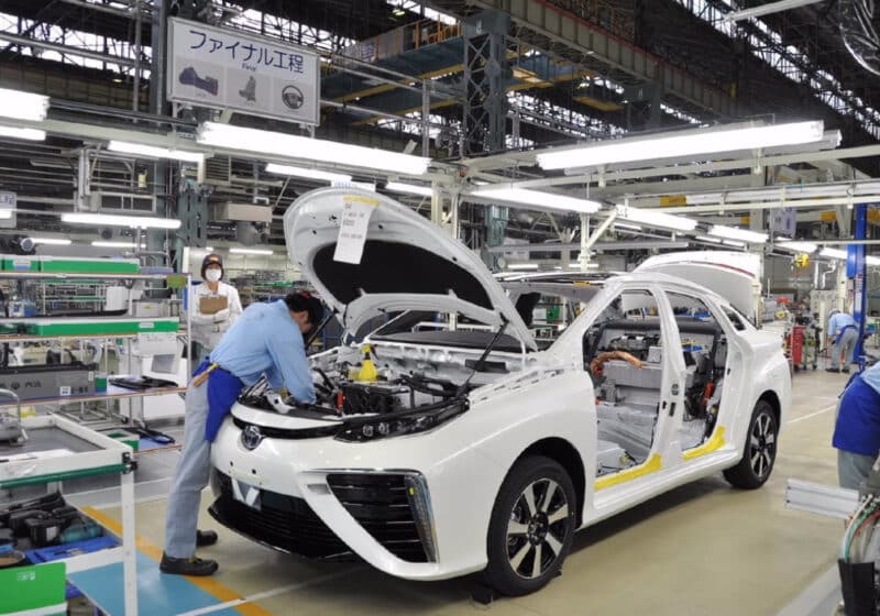 Toyota, Suzuki, Subaru y Mazda elevan su producción en 2022 y Nissan, Honda y Mitsubishi la reducen