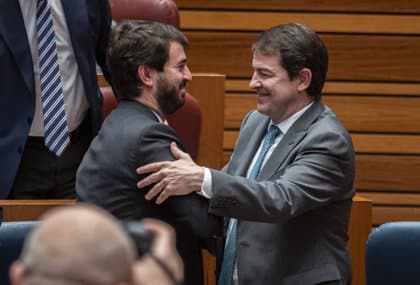 Vox defiende el pacto con el PP en CyL y afirma que las manifestaciones de Feijóo "no van a condicionar" la legislatura