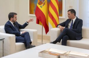 Vox pregunta al Gobierno por qué invita a Aragonés a la cumbre internacional con Francia