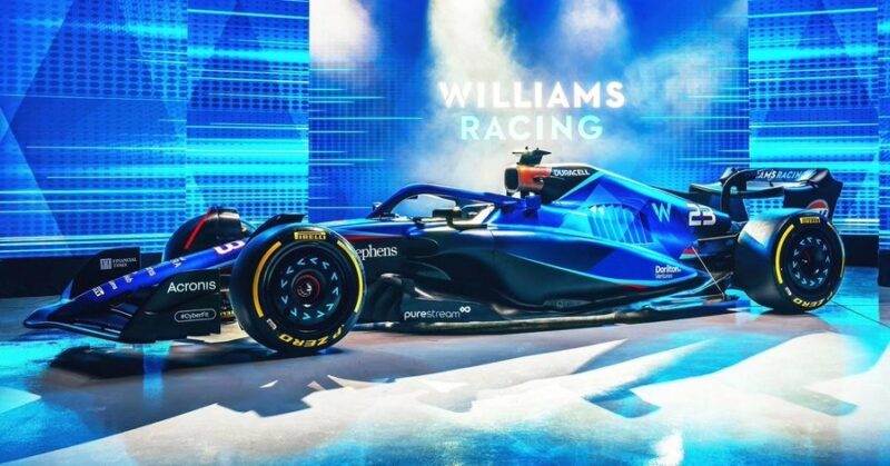 Williams presenta el diseño de un 'FW55' "más eficiente en lo aerodinámico"