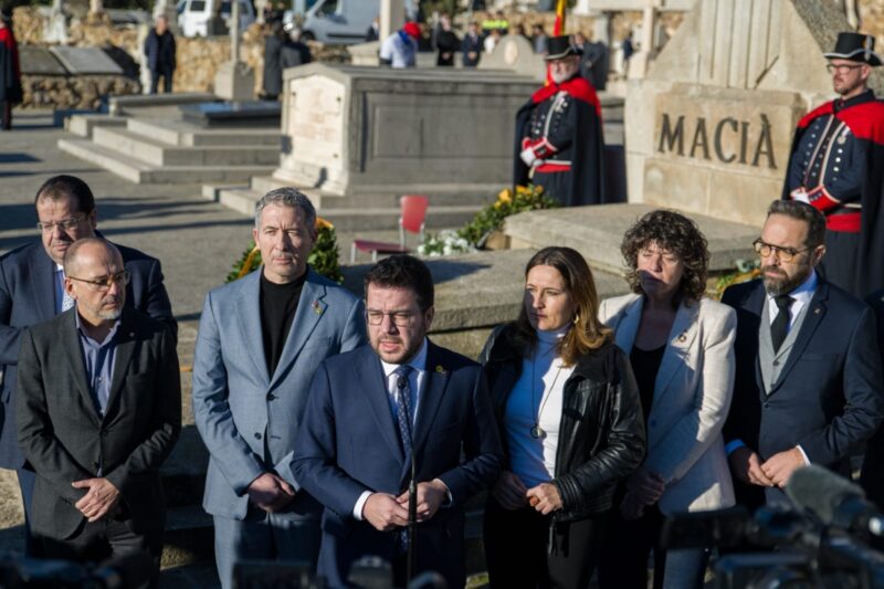 Aragonès asegura que la Monarquía "no es ejemplo de rectitud ni de integridad"