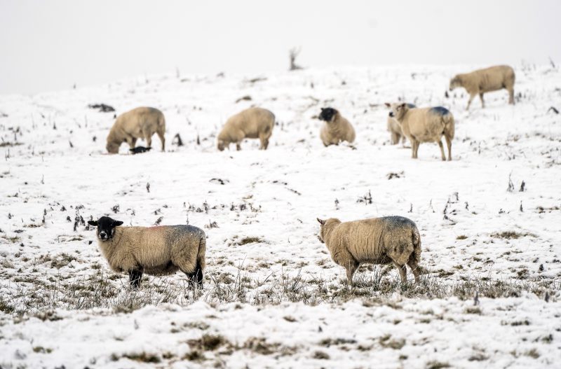 El clima de invierno en el Reino Unido