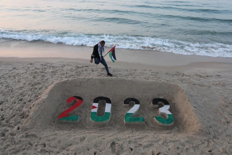 Fin de año en Gaza