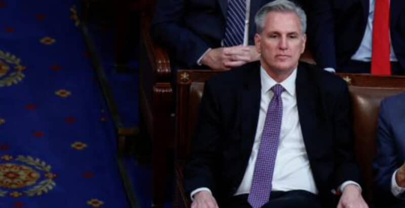 Kevin McCarthy fracasa por quinta vez en su intento de ser el nuevo presidente de Cámara de Representantes