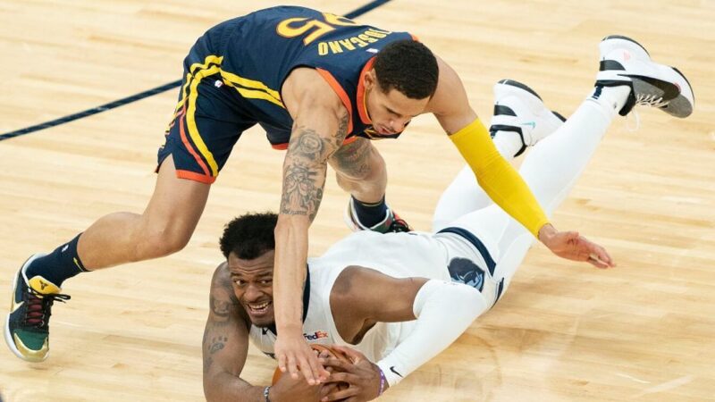 Los Grizzlies de un Aldama suplente caen ante los Warriors en el 'Christmas Day'