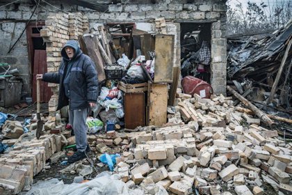 Rusia destruye un arsenal del Ejército Ucraniano en una nueva ofensiva en Donetsk