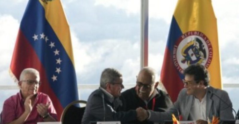 Venezuela llama a la participación de EEUU en el proceso de paz entre el Gobierno de Colombia y el ELN