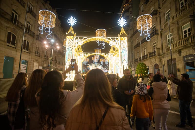 Vigo apagará sus luces de Navidad el 15 de enero